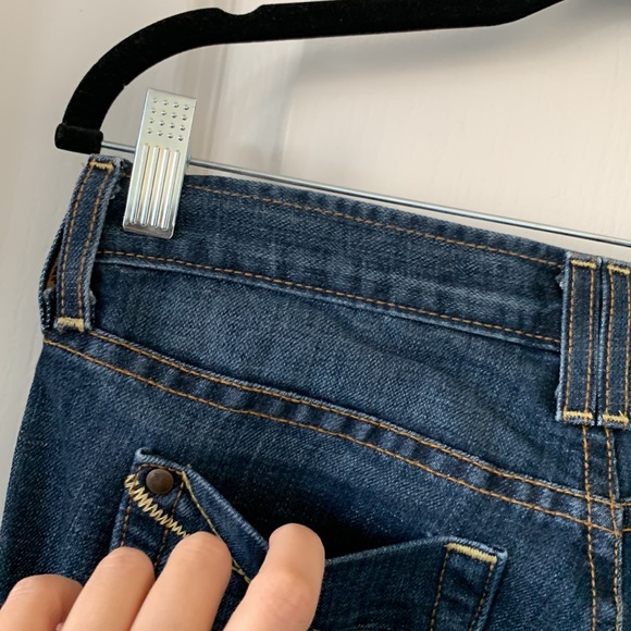 GAP Original Ultra Low Rise Bootcut Jeans Size 4P - Picture 13 of 16